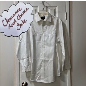 Kirkland Signature Men's Classic White Dress Shirt